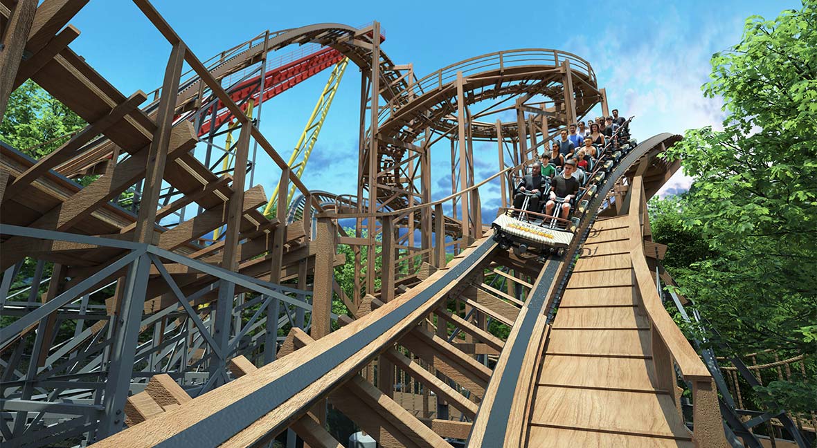 Zambezi Zinger Roller Coaster Returns to Worlds of Fun in 2023