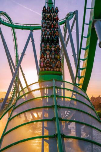 The-Incredible-Hulk-Coaster-2019-Sunset-One