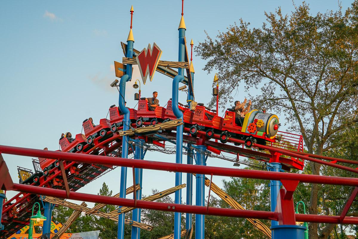 Woody Woodpecker s Nuthouse Coaster at Universal Studios Florida