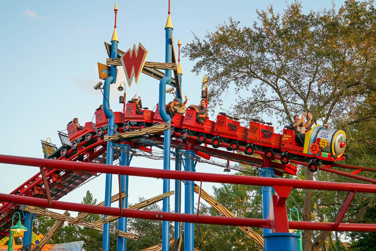 Woody Woodpecker s Nuthouse Coaster at Universal Studios Florida